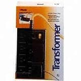 Multi-outlet & Power Strips: Six Outlet Transformer Strip