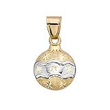 14kt. Yellow Gold, Diamond Cut Ornament Charm