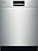 Bosch : SHE68E15UC 24in Evolution 800 Plus Series Semi-Integrated Dishwasher - Stainless Steel