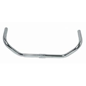 Wald 867 Low-Rise Cruiser Bike Handlebar (20-Inches Wide, Chrome, 4-Inch Rise)