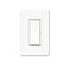Lutron Diva DVFSQ-F-WH - Single Pole/3-Way - 3 Speed Quiet Fan Control - Paddle and Slide Switch - 1.5 Amps - White