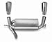Gibson Exhaust 617303 Stainless Steel Split Rear Exhaust System