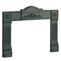 21qbP2Zy4BL Napoleon CISK GDI 30N Porcelain Enamel Majolica Brown GDI30 Direct Vent Gas Fireplace Insert Cast Iron Surround Kit   CISK GDI 30N