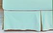 Martha Stewart Collection "360 Thread Count" Solid Bedskirt, Twin Stream
