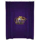 LSU Jersey Material Shower Curtain