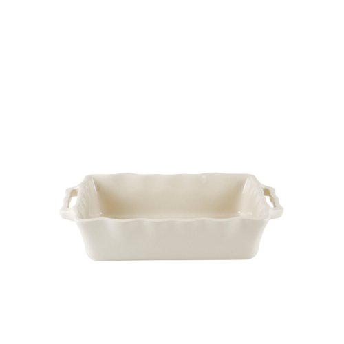 Appolia French Ceramic 4-Quart Square Baker, Cream