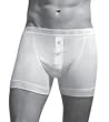Hugo Boss Basics Pure Cotton Rib Button Fly Boxer Brief Underwear