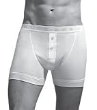 Hugo Boss Basics Pure Cotton Rib Button Fly Boxer Brief Underwear