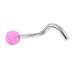 Pink GLITTER Nose Ring