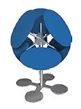 Review Nuop Design  / Sea Blue Kubisphere Revolving Magnetic Message Board
