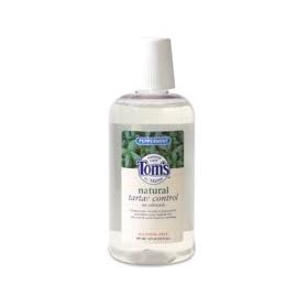 Tom's of Maine Natural Tarter Control Mouthwash, Peppermint 1 pt (473 ml)