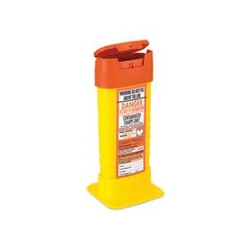 SHARPSGUARD Sharps Bin (Orange) 0.6 Litre Small Carry Size