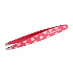 Tweezerman Pink Polka Dot Mini Slant Tweezers
