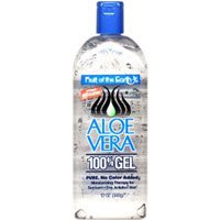 Fruit Of The Earth Aloe Vera 100 % Gel for Sunburn, 12 Oz