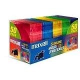 Maxell 50PK SLIM JC MULTI COL ( 190085 )