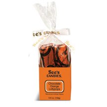 See's Candies 5.6 oz. Chocolate Orange Lollypops`