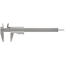 Mitutoyo Vernier Caliper, Thumb Clamp Design, Inch/Metric