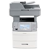 X656de Multifunction Monochrome Laser Printer/Copier/Fax/Scanner w/ Du