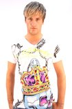 Ed Hardy - Auth Ed Hardy Two Swords Skull Specialty Women Shirt Sz. Medium