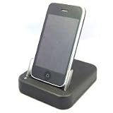 USB Dockingstation Classic schwarz mit Netzteil f&uuml;r Apple iPhone 3G