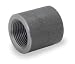Industrial Grade 1MNE3 Cap, 3/4 In, Threaded, Black Steel