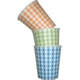 紙コップ7オンス【3色水玉アソート】2000個