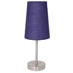Home Design Brushed Nickel Table Lamp...