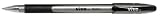 Vivo Ultra Ballpoint Stick Pens, 1.0mm Medium Point, Black Ink, 8 Pens Total (77012)