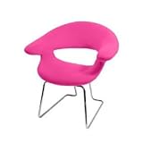 Ultra Soft Studio Chair Pink (set of 2)