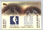 2003-04 Topps Contemporary Collection Performance Tribute Doubles Red #AM - Ron Artest/Kenyon Martin