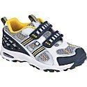 Boys' Stride Rite TT Jetstream H&L - White/Navy/Sun