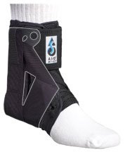 MedSpec ASO EVO Ankle Stabilizer - Black - Medium