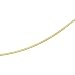 14K Yellow Gold Yellow Diamond Cut Snake Chain - 16 inches