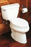 Kohler K-3422-RA-95 Wellworth elongated toilet with right-hand trip lever, less seat, Ice Grey