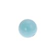 Sterling Silver March Semiprecious Stone Birthstone Charm