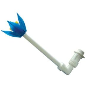 Ocean Blue Flower Swimming Fountain
