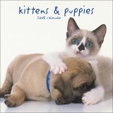 Kittens & Puppies 2008 Mini Wall Calendar