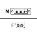 Electronics : PNY Adaptor /DVI to VGA adaptor for PNY Quadro cards