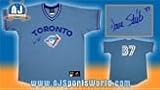 DAVE STIEB Toronto Blue Jays SIGNED Powder Blue Retro JERSEY
