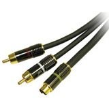 CABLES TO GO 25FT SONICWAVE S-VIDEO + RCA AUDIO CBL