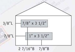 Number 9 Double Window Envelope