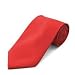 image and picture of TopTie™ Mens Necktie Solid Color Red Ties