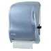 San Jamar T1100 Classic Lever Roll Towel Dispenser, Fits 8" Wide and 8" Diameter Roll, 12-15/16" Width x 16-1/2" Height x 9-1/4" Depth, Arctic Blue