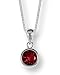 Boma Round Garnet Necklace