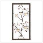 Five Candle Wall Adornment - Style 37603