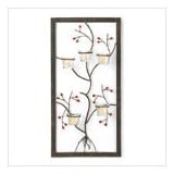 Five Candle Wall Adornment - Style 37603 ~ Gift Warehouse