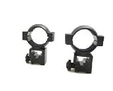 NcSTAR Scope Ring 1 RING-38 DOVETAIL-HIGH SEE THRU