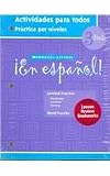 Buy : En Espanol 3: Actividades Para Todos, Practica Por Niveles: Vocabulary And Grammar Lesson Review Bookmarks (Spanish Edition)