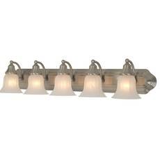 Five-Light Bathroom Vanity Light from Destination Lighting by Design