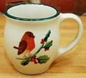 AMERICAN CHRISTMAS ROBINLATTE MUG